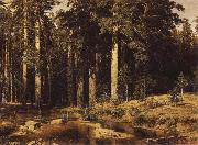 Ivan Shishkin Mast-Tree Grove Spain oil painting artist